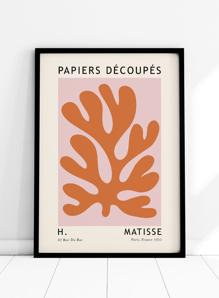 The Cut - Outs Inspired by Henri Matisse Art Print_Sugar & Canvas