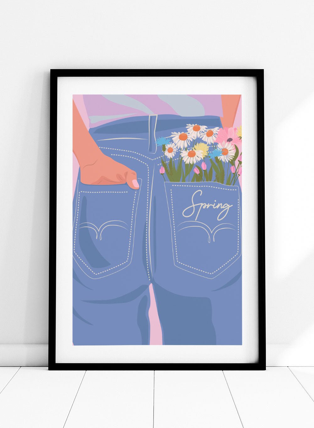 'Pocket of Spring' Aesthetic Art Print_Sugar & Canvas