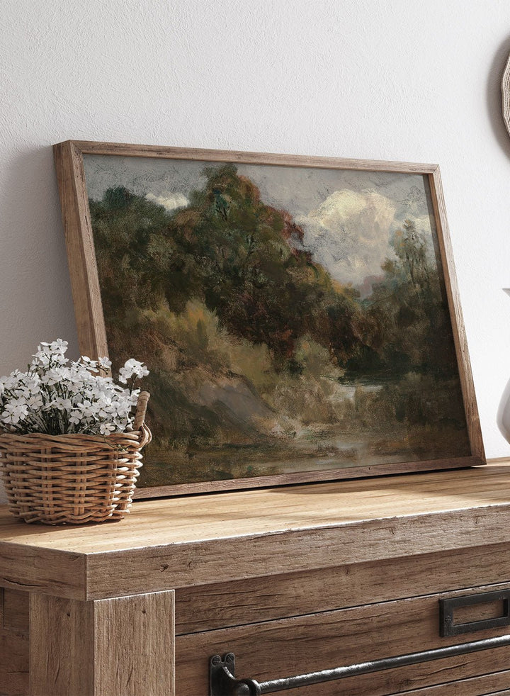 "Bannister Trees" Art Print_Sugar & Canvas