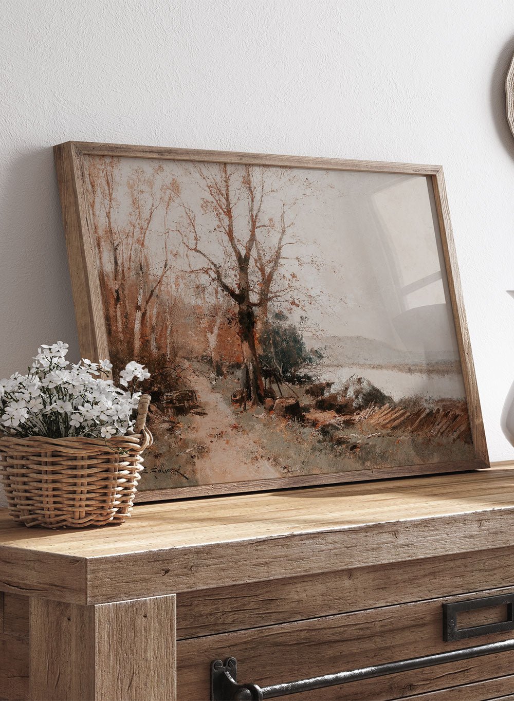 "River Landscape" Art Print_Sugar & Canvas