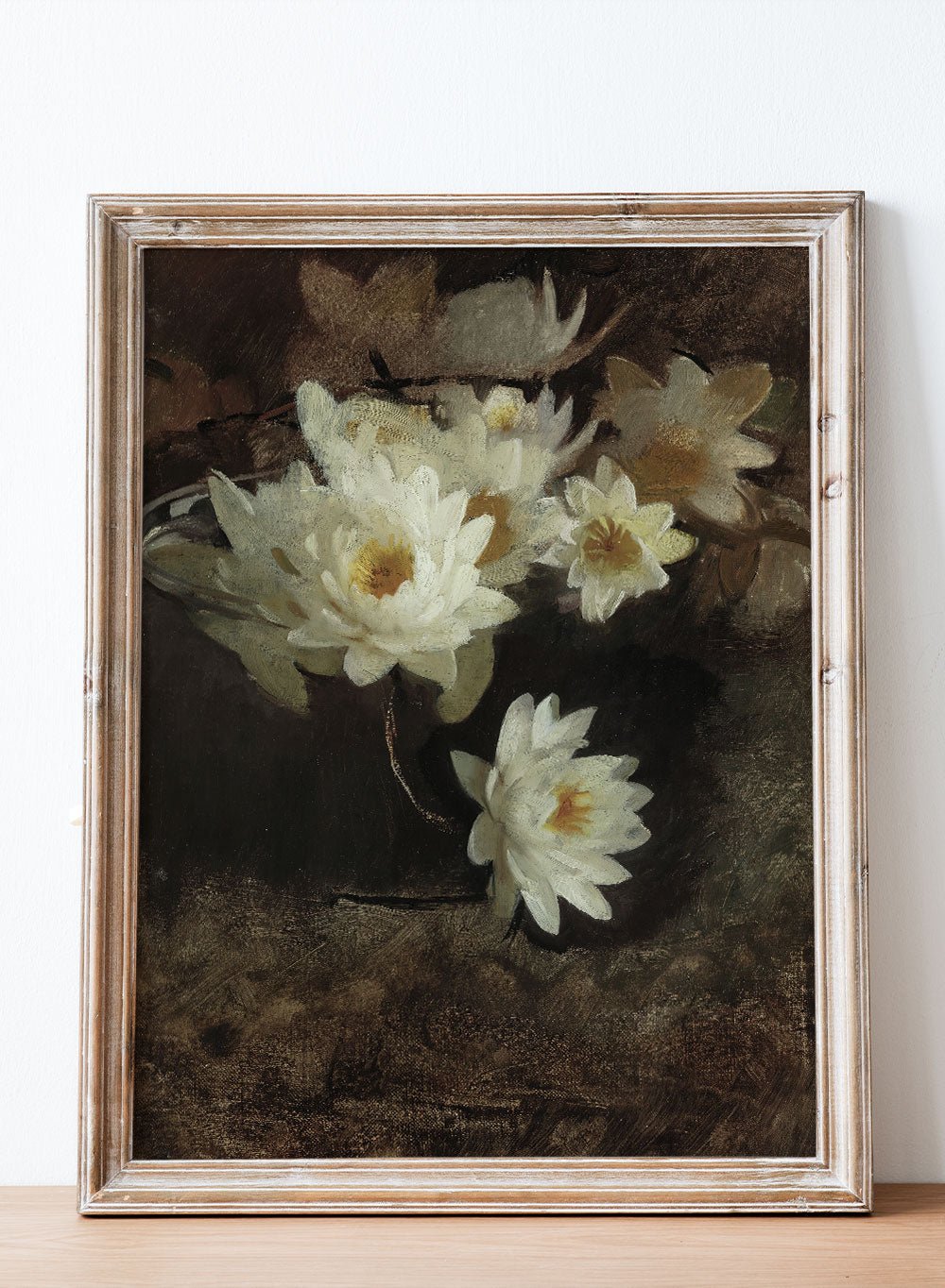 "Water Lilies" Art Print_Sugar & Canvas