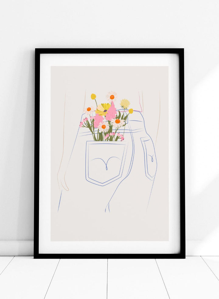 'Pocket of Spring No.2' Aesthetic Art Print_Sugar & Canvas
