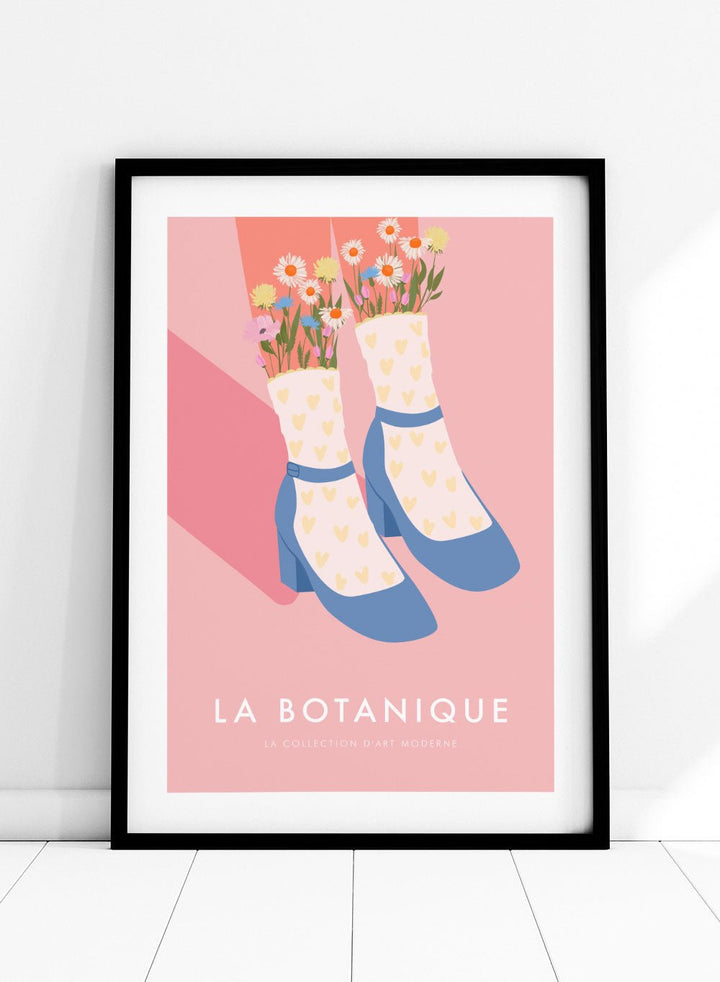 'Sunday Stroll' Aesthetic Art Print_Sugar & Canvas