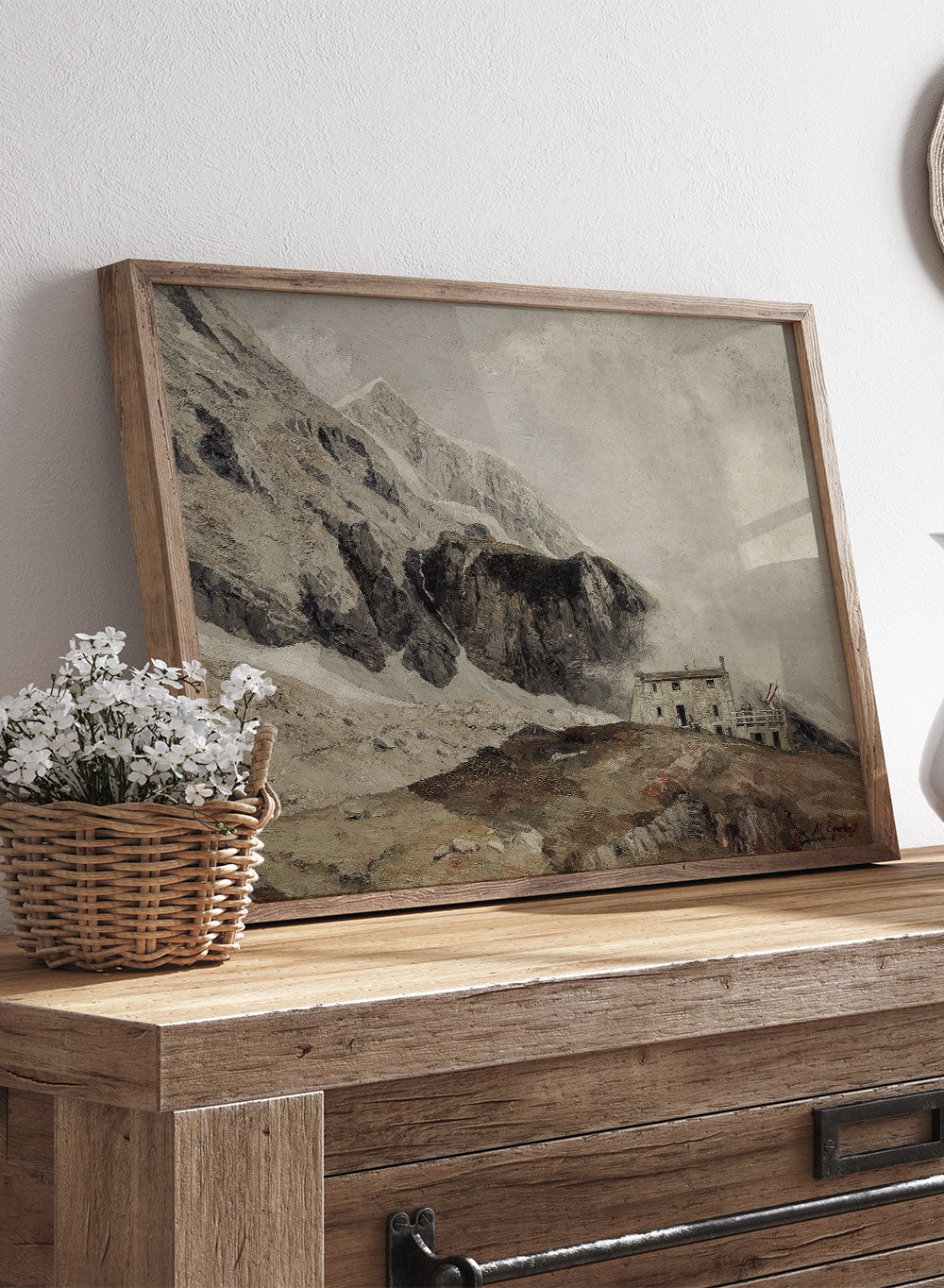 "View to the Mainzer Hütte" Art Print_Sugar & Canvas