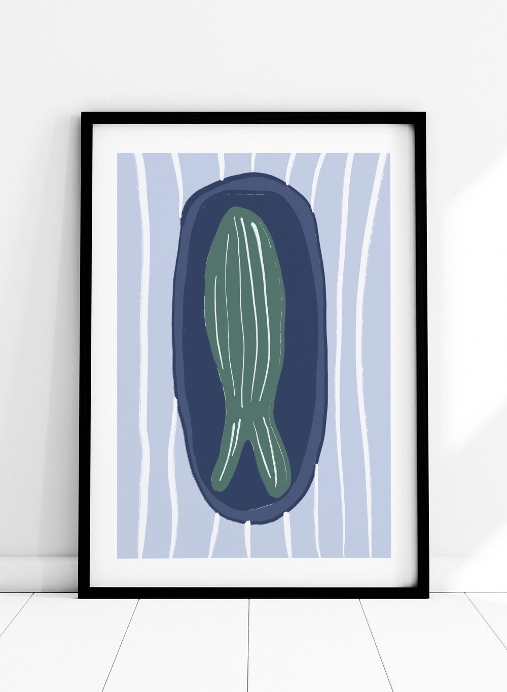 'Catch of the Day' Aesthetic Art Print_Sugar & Canvas