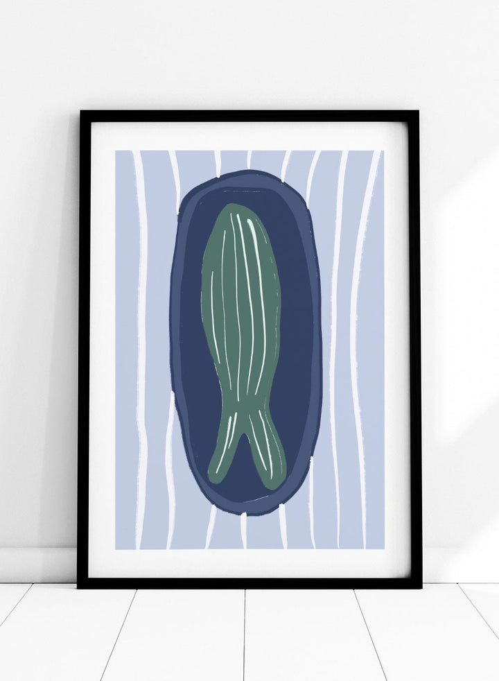 'Catch of the Day' Aesthetic Art Print_Sugar & Canvas