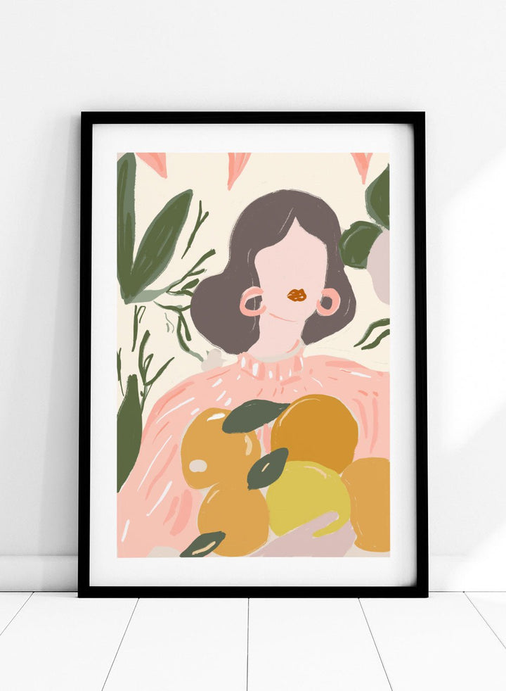 'Sunday Orchard' Aesthetic Art Print_Sugar & Canvas