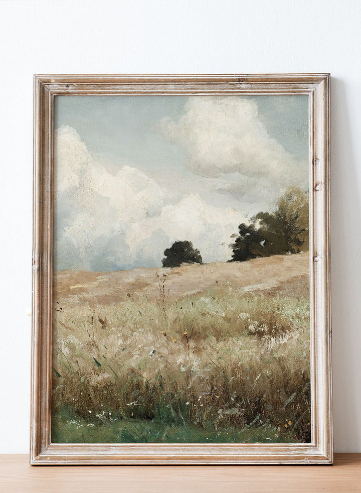 "Sädesfält, Landscape Study" Art Print_Sugar & Canvas
