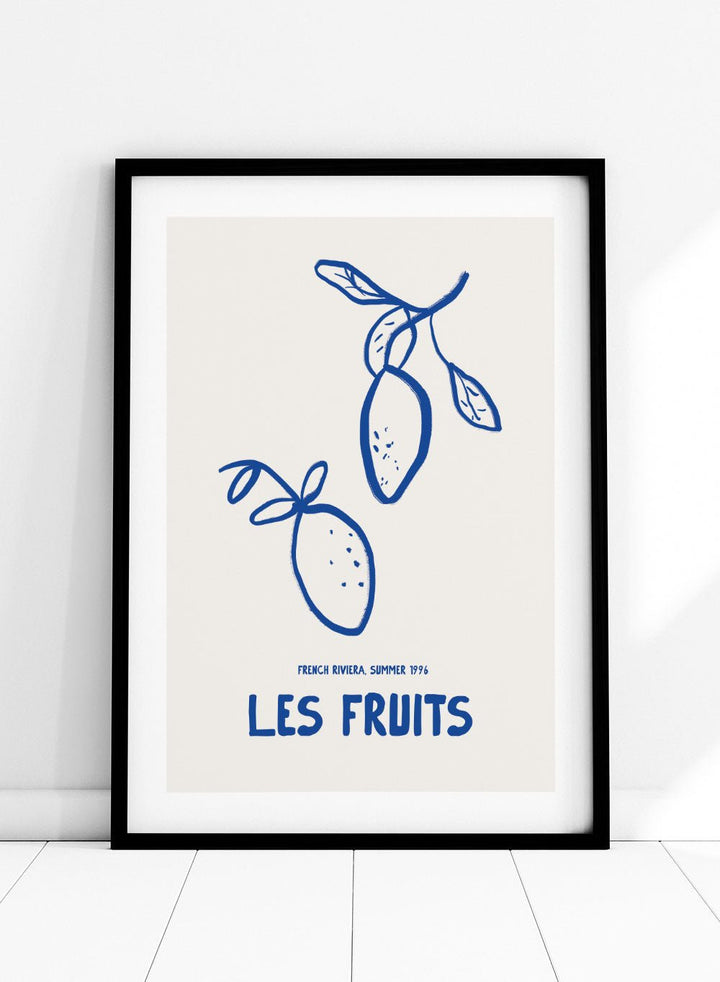 'Les Fruits' Aesthetic Art Print_Sugar & Canvas