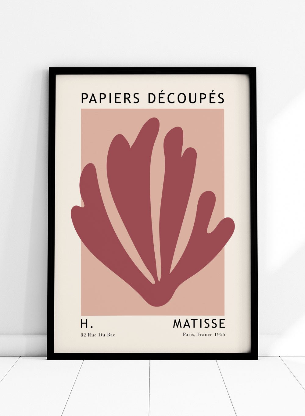 The Cut - Outs Inspired by Henri Matisse Art Print_Sugar & Canvas