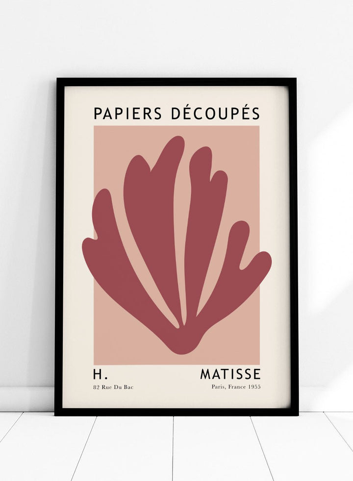 The Cut - Outs Inspired by Henri Matisse Art Print_Sugar & Canvas