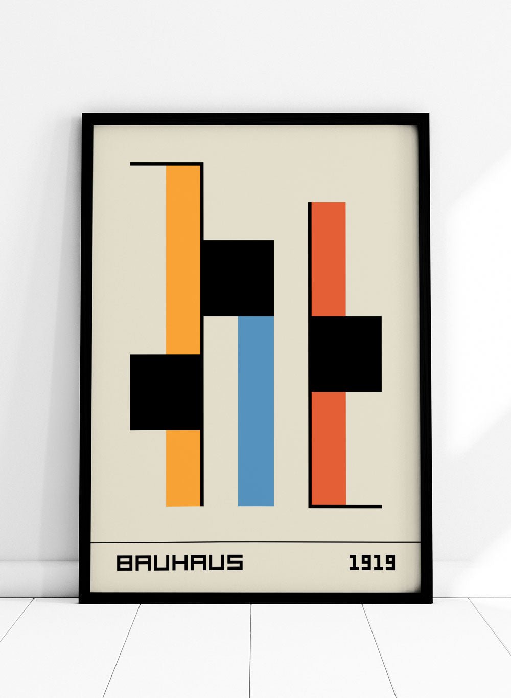 Bauhaus 1919 Abstract Geometric Art Print BH56_Sugar & Canvas