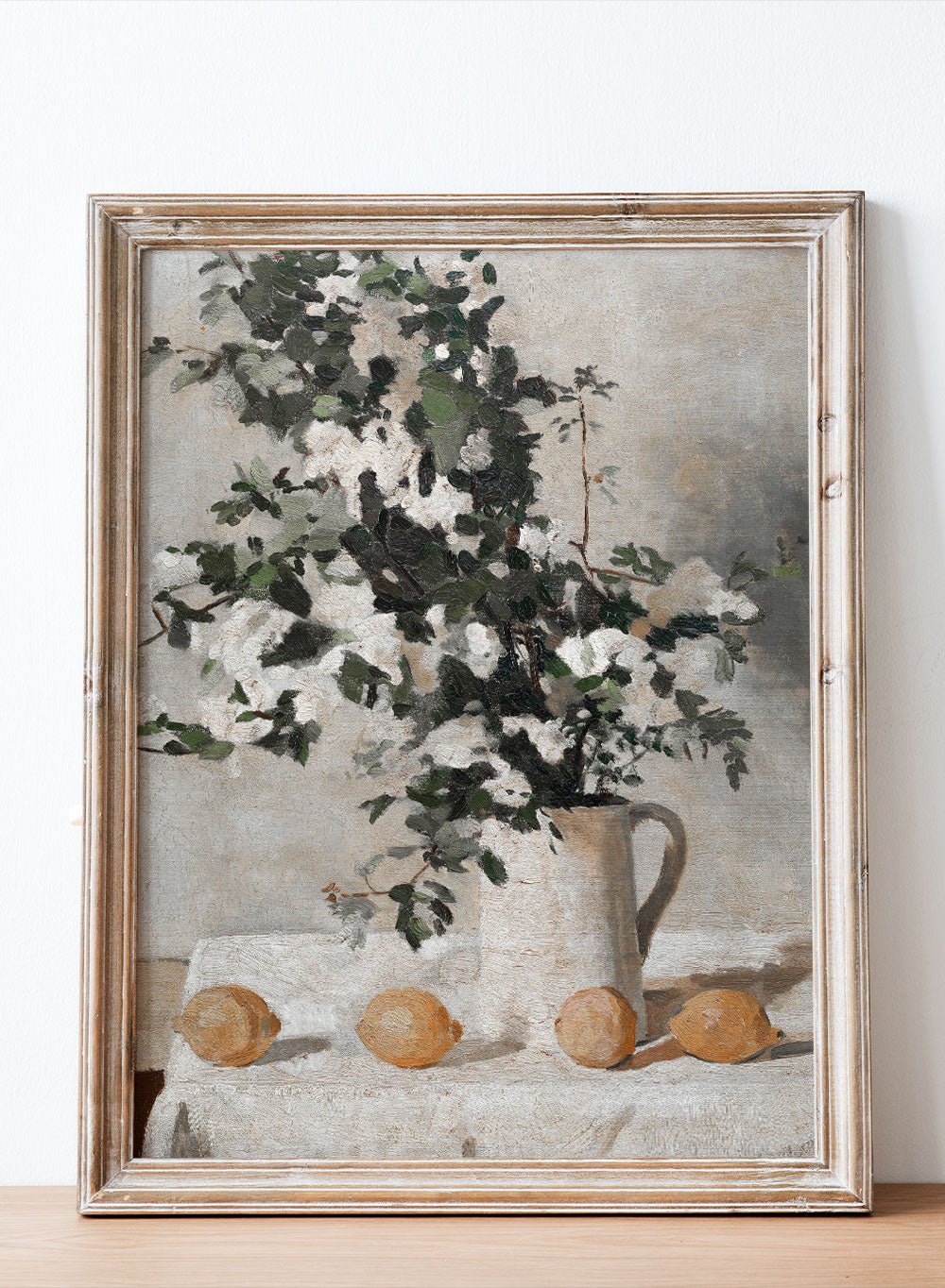 "Flowers and Lemons" Art Print_Sugar & Canvas