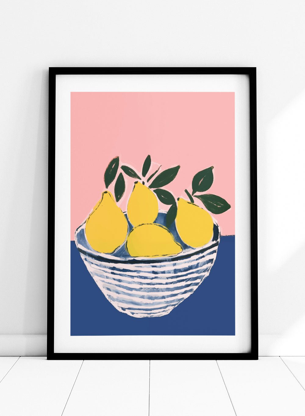 'Citrus Study' Aesthetic Art Print_Sugar & Canvas
