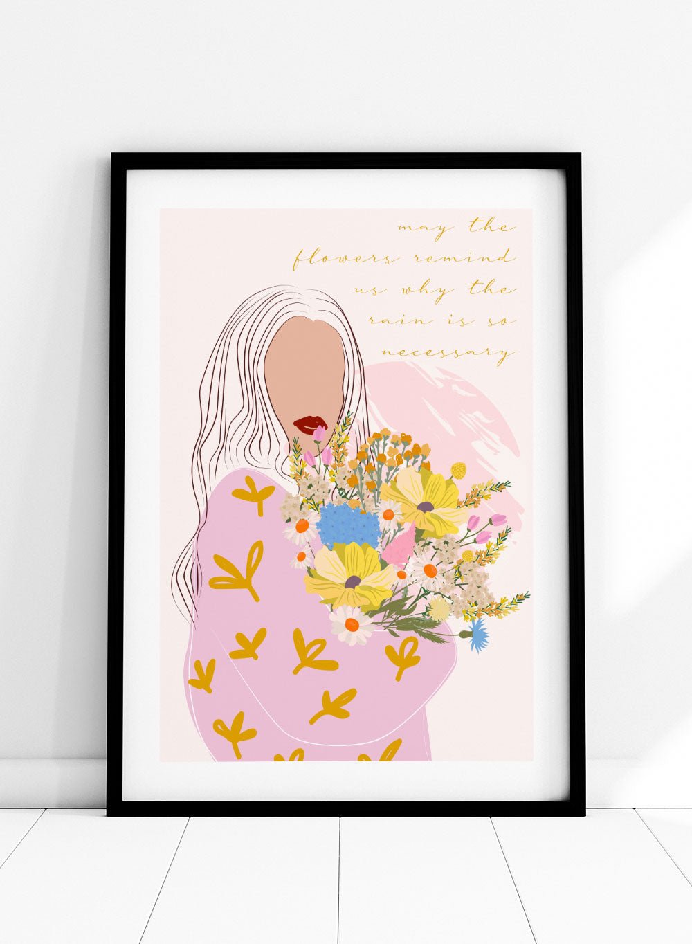 'Flowers After the Rain' Aesthetic Art Print_Sugar & Canvas