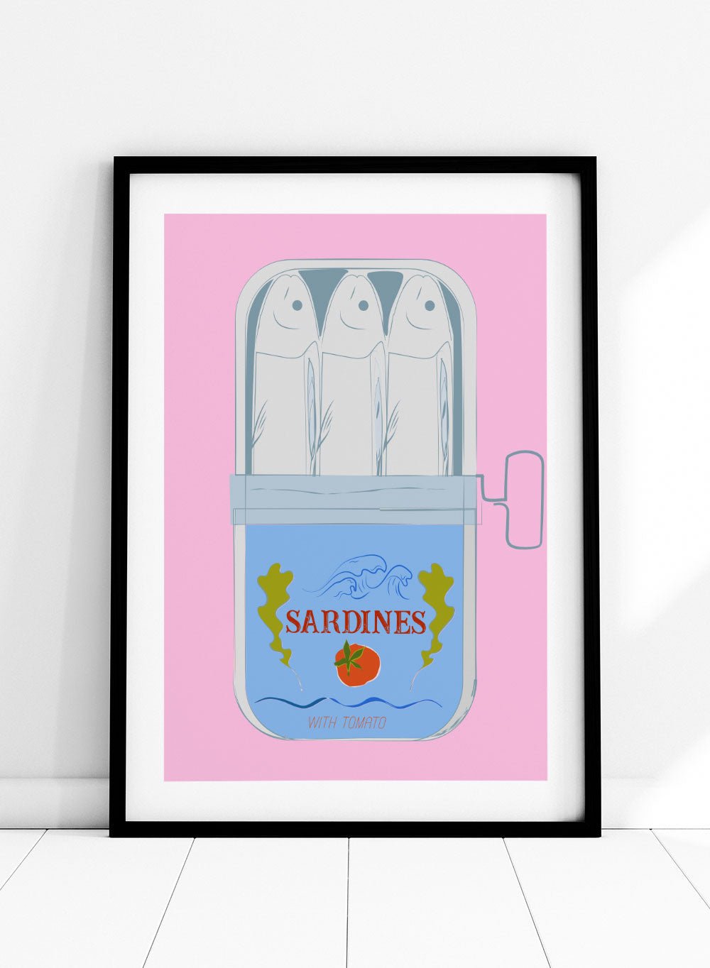 'Sardine Tin' Aesthetic Art Print_Sugar & Canvas