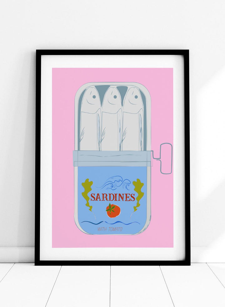 'Sardine Tin' Aesthetic Art Print_Sugar & Canvas