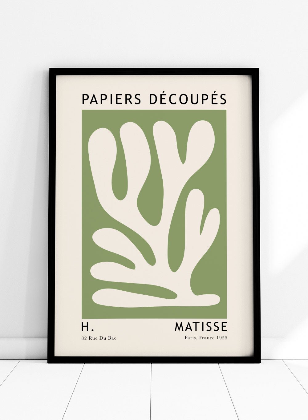 Henri Matisse The Cut - Outs Art Print M157_Sugar & Canvas