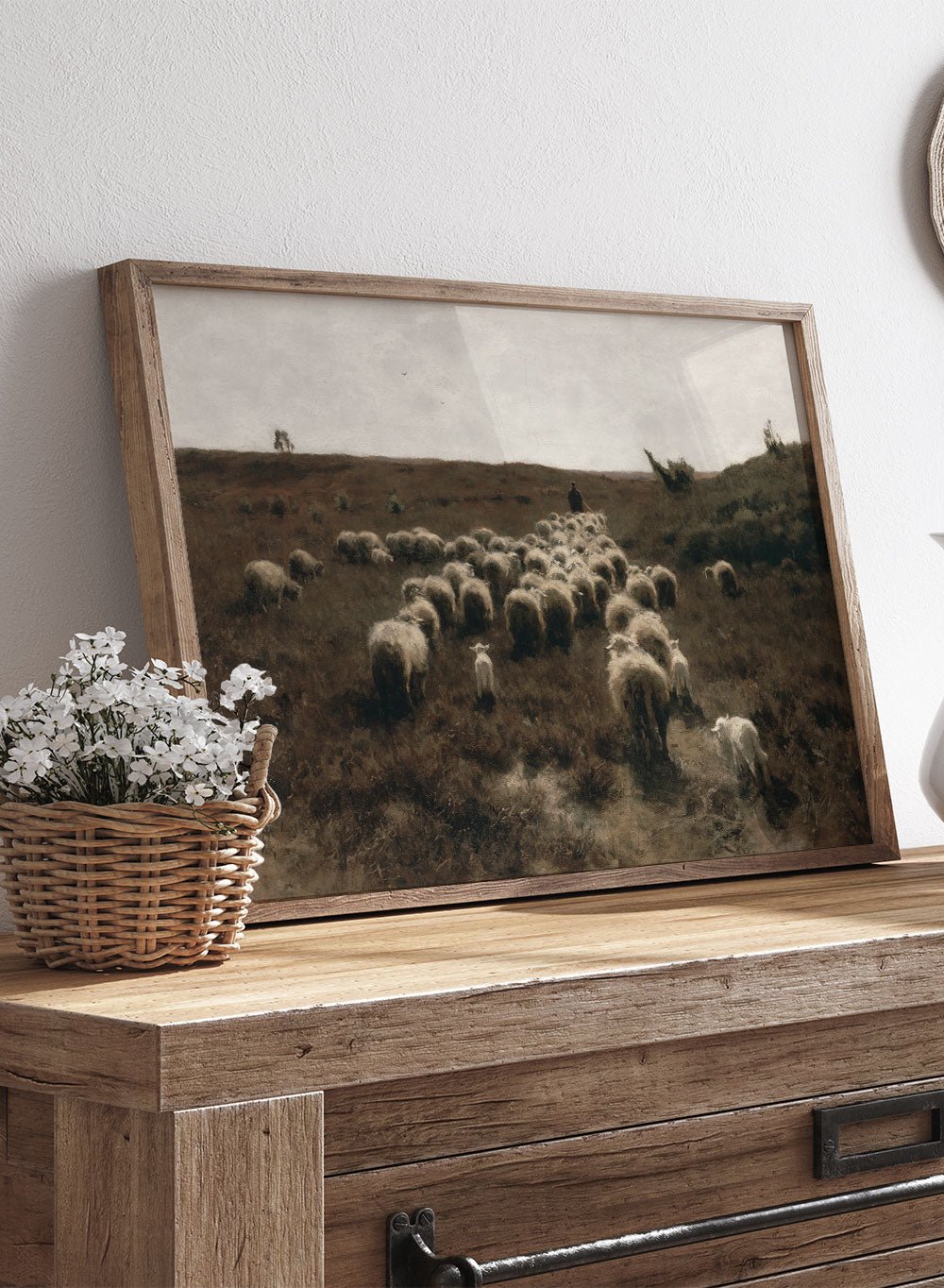 "The Return of the Flock, Laren" Art Print_Sugar & Canvas