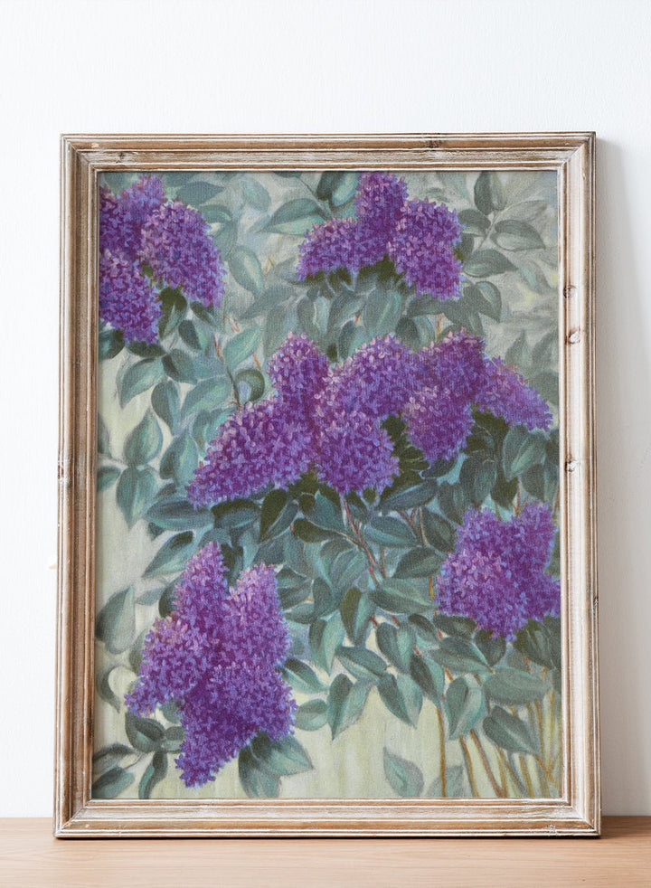 "Purple Lilac" Art Print_Sugar & Canvas