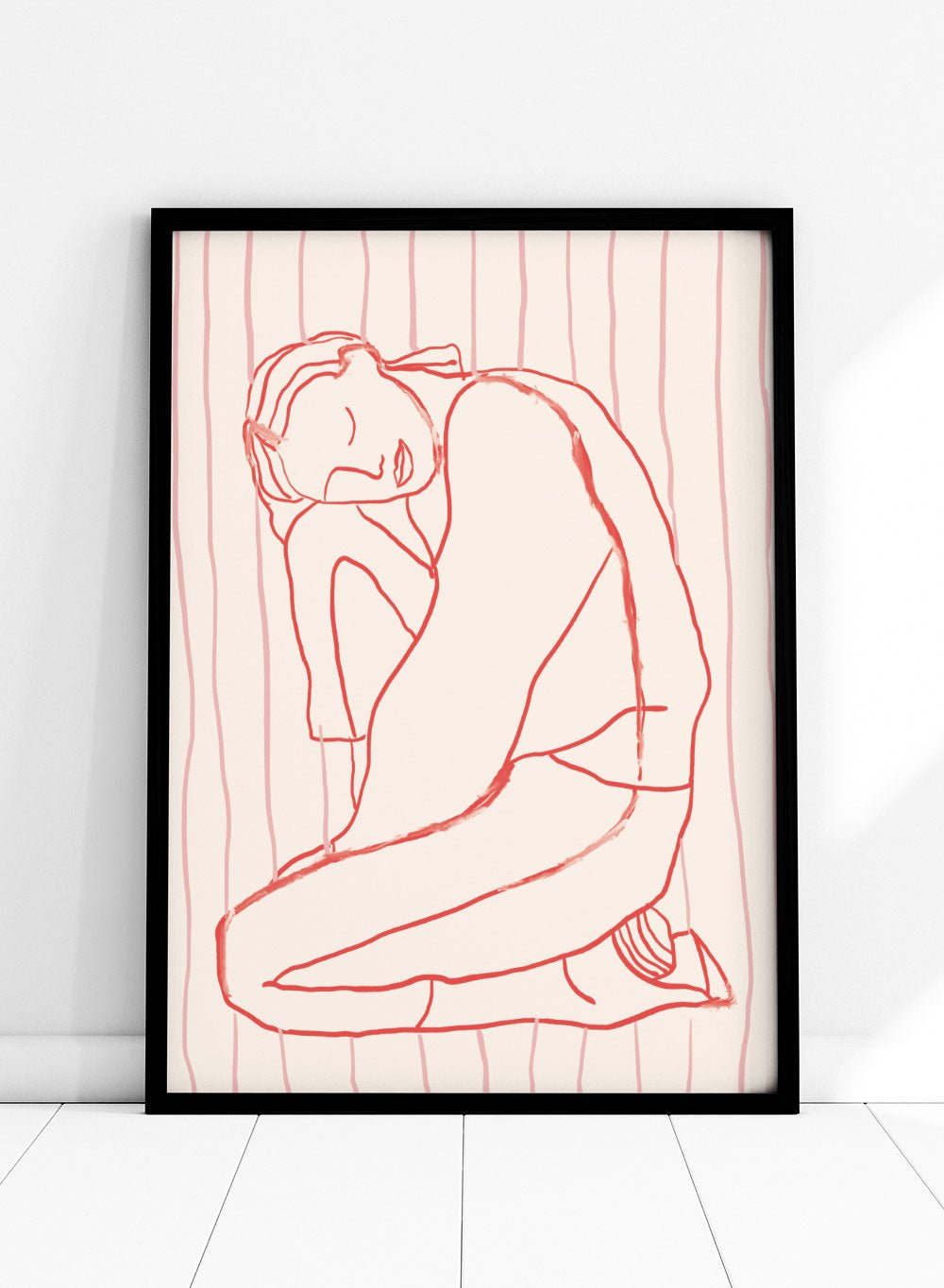 'Resting Form' Aesthetic Art Print_Sugar & Canvas