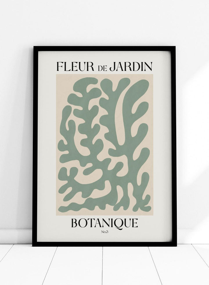 Botanique Cut - Outs Inspired by Henri Matisse Art Print_Sugar & Canvas