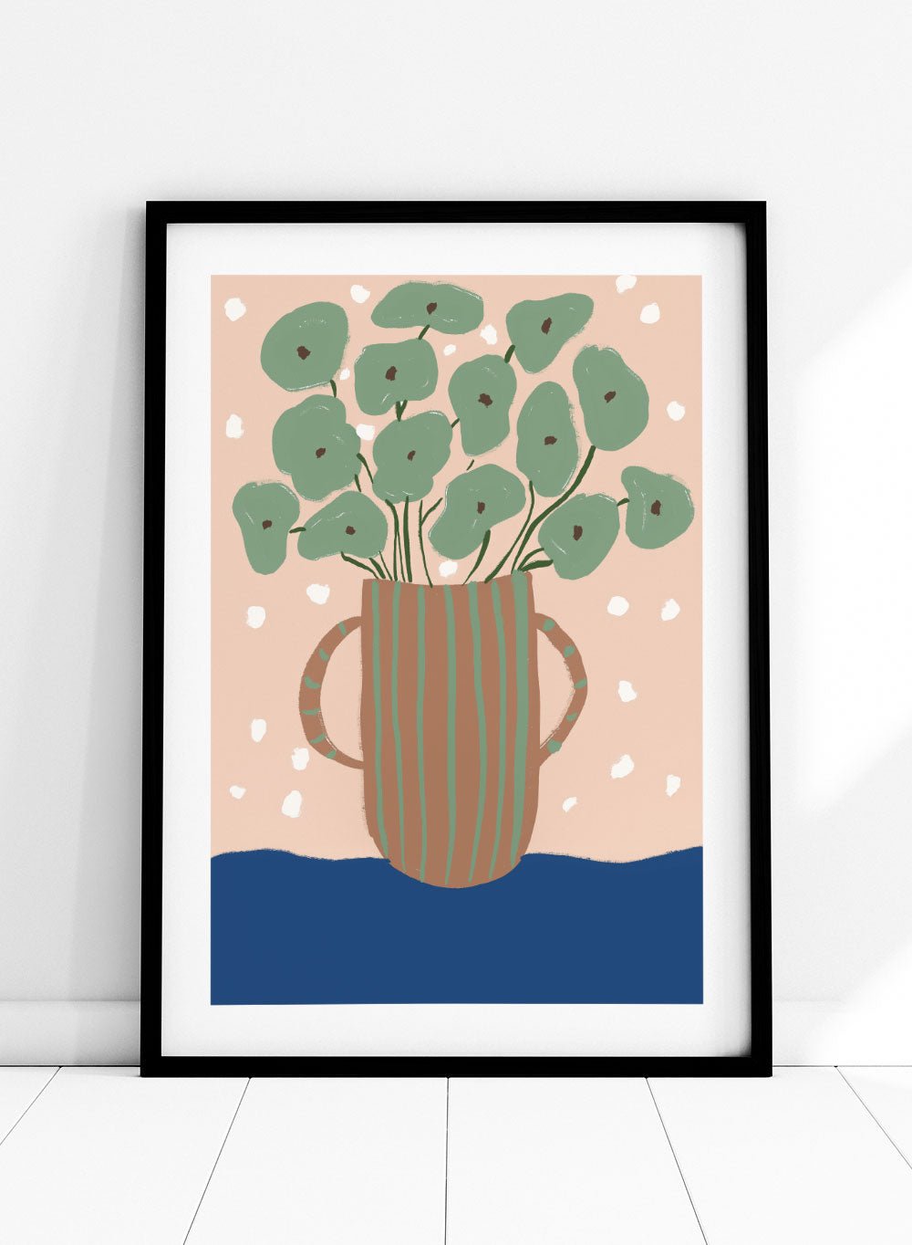 'Leaf Arrangement No. 5' Aesthetic Art Print_Sugar & Canvas
