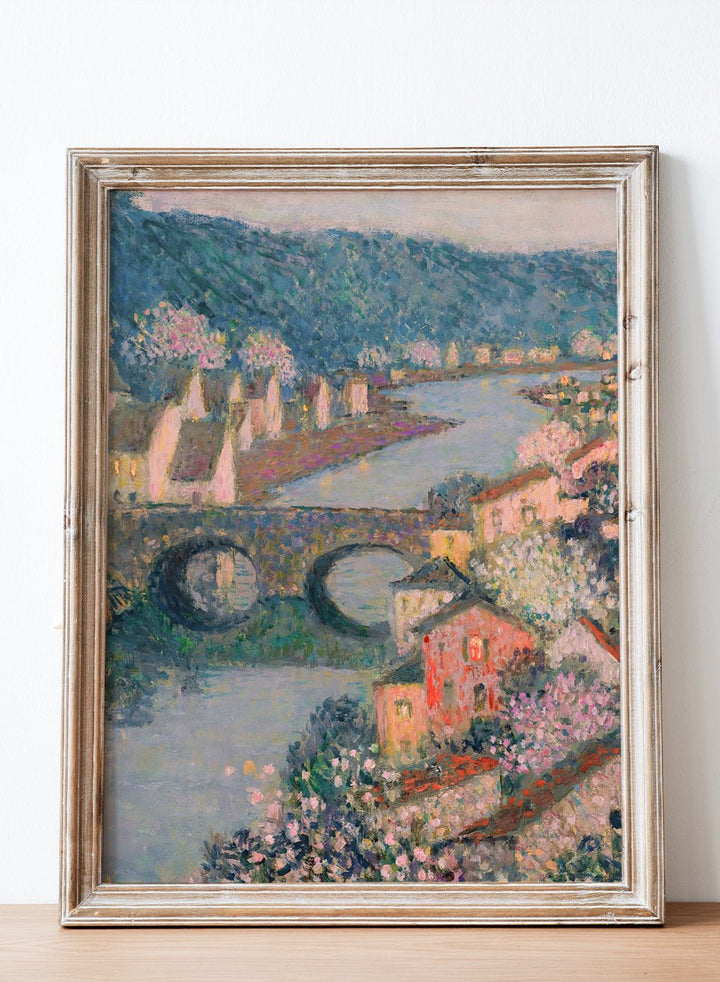 "Houses on the River" Art Print_Sugar & Canvas