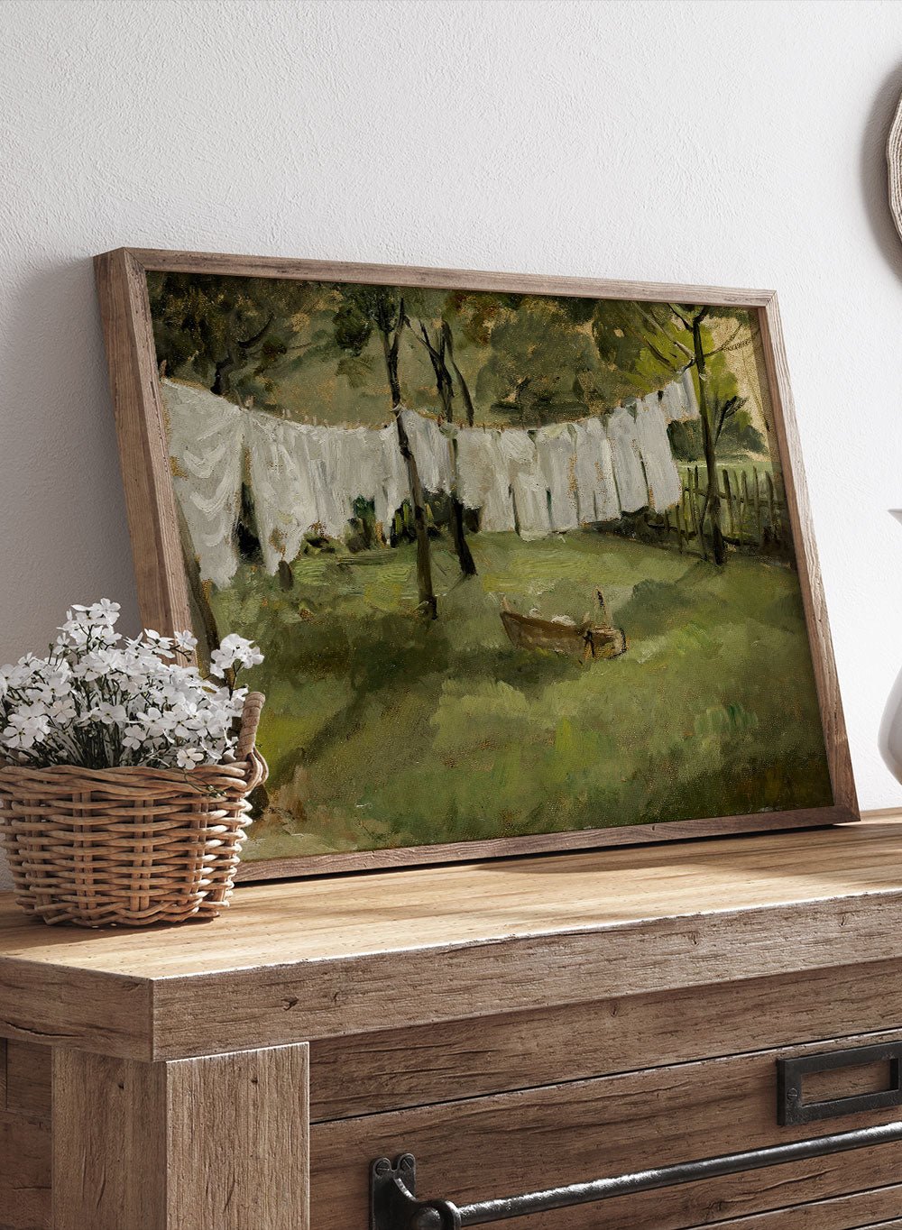 "Clothesline" Art Print_Sugar & Canvas
