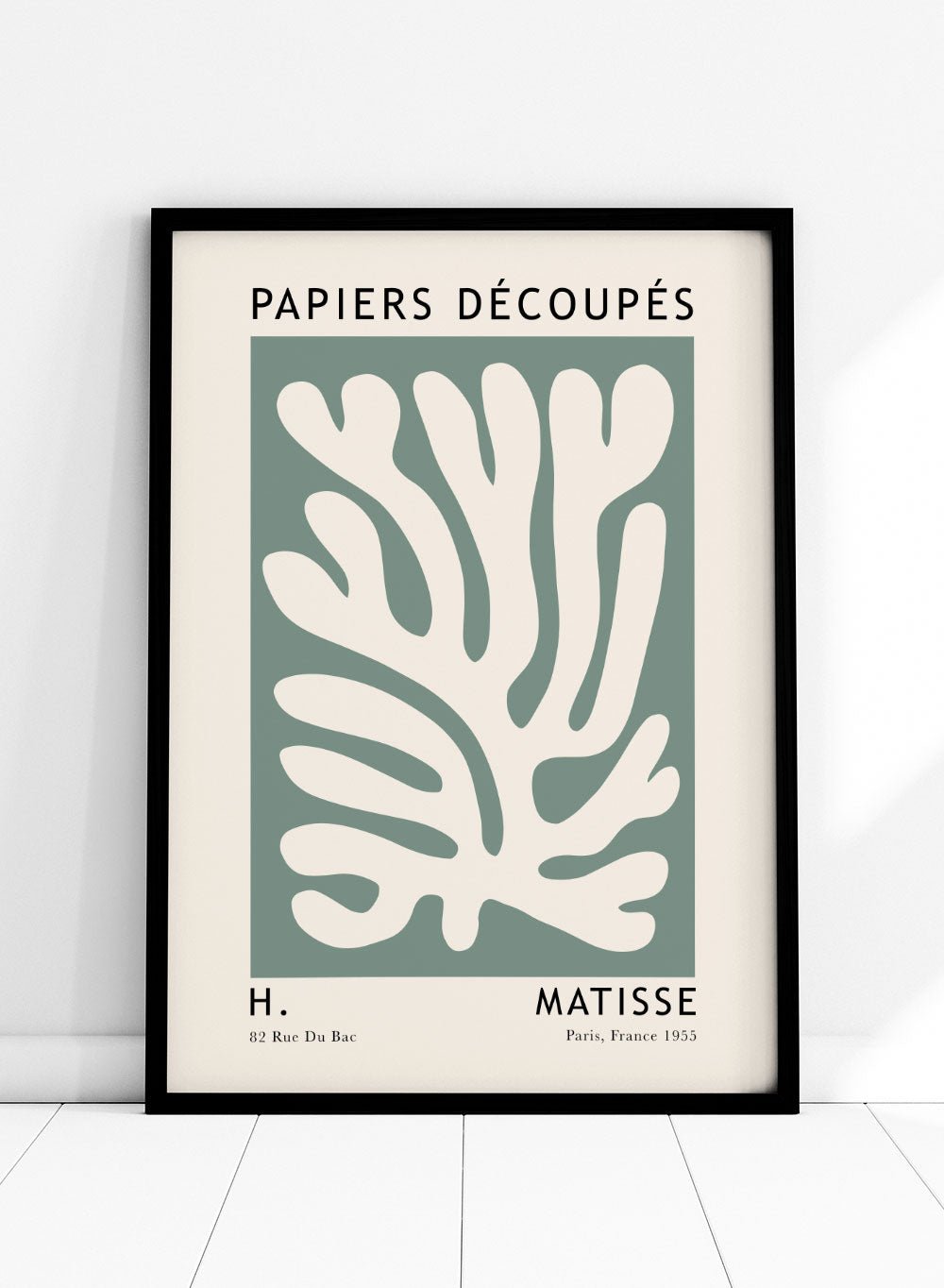 The Cut - Outs Inspired by Henri Matisse Art Print_Sugar & Canvas