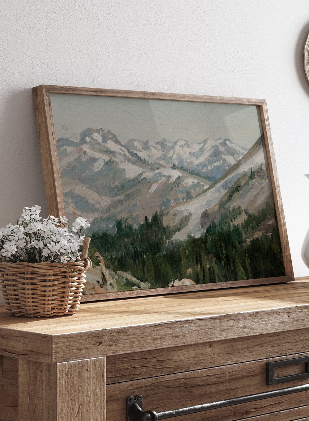 "First Snow" Art Print_Sugar & Canvas