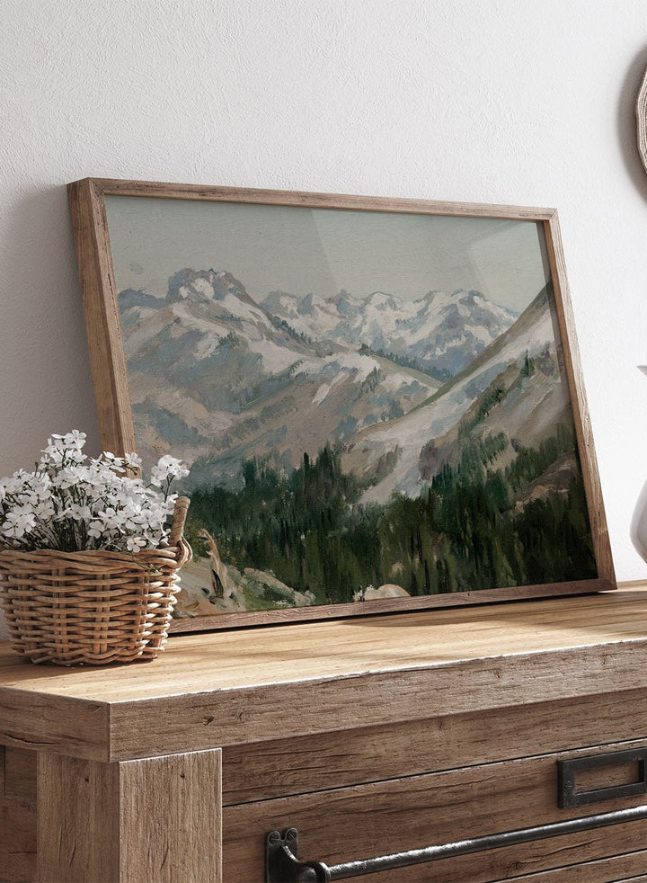 "First Snow" Art Print_Sugar & Canvas