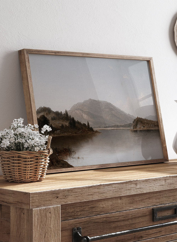 "Bear Mountain and Iona Island on the Hudson River" Art Print_Sugar & Canvas