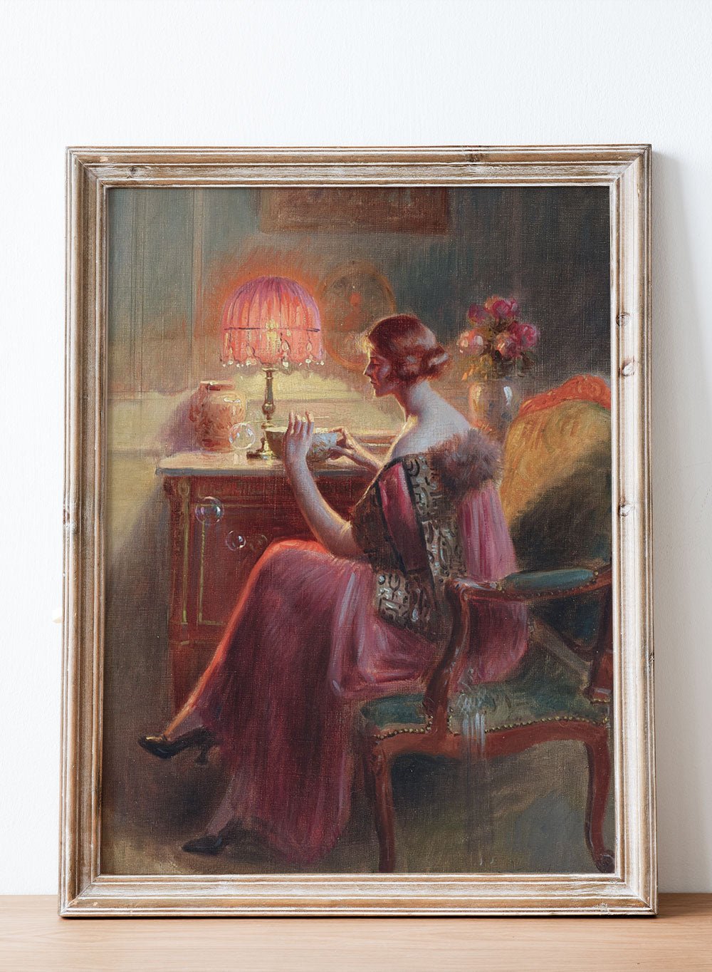 "Blowing Bubbles" Art Print_Sugar & Canvas