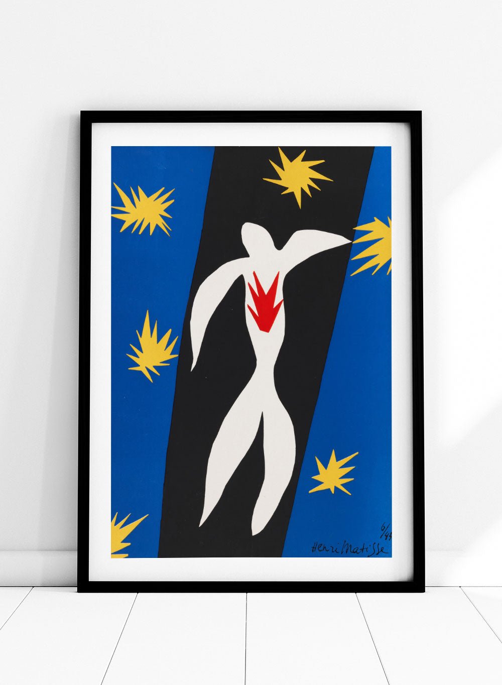 Henri Matisse La Chute d'Icare 1943 Art Print_Sugar & Canvas