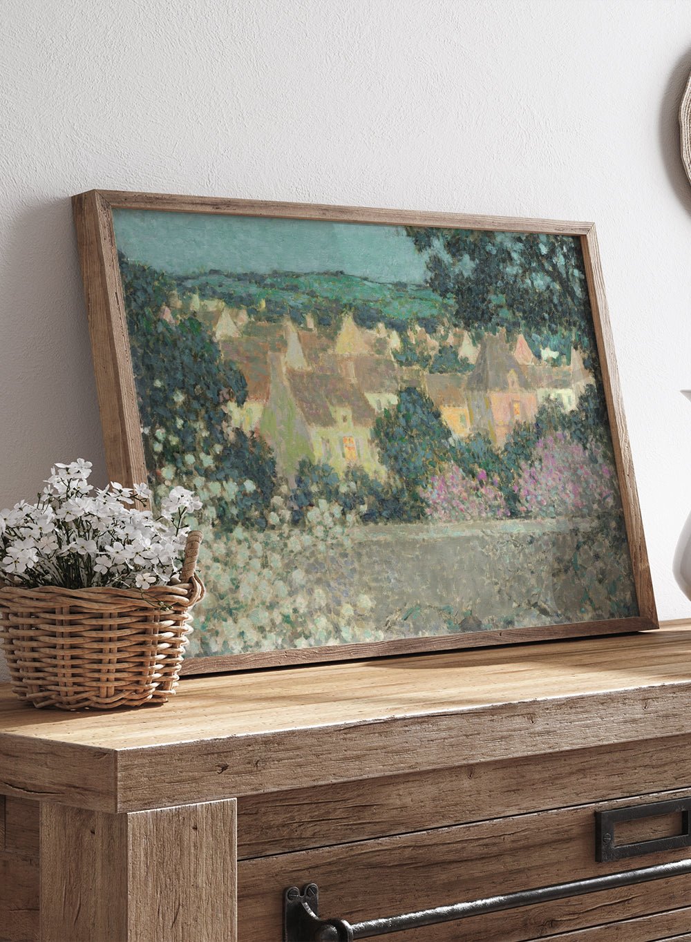 "The Rooftops, Composition" Art Print_Sugar & Canvas