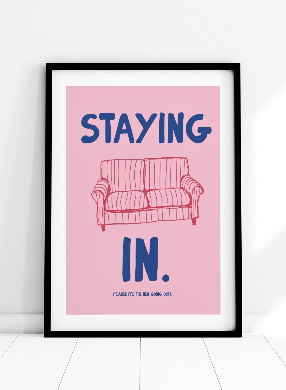 'Couch Club' Aesthetic Art Print_Sugar & Canvas