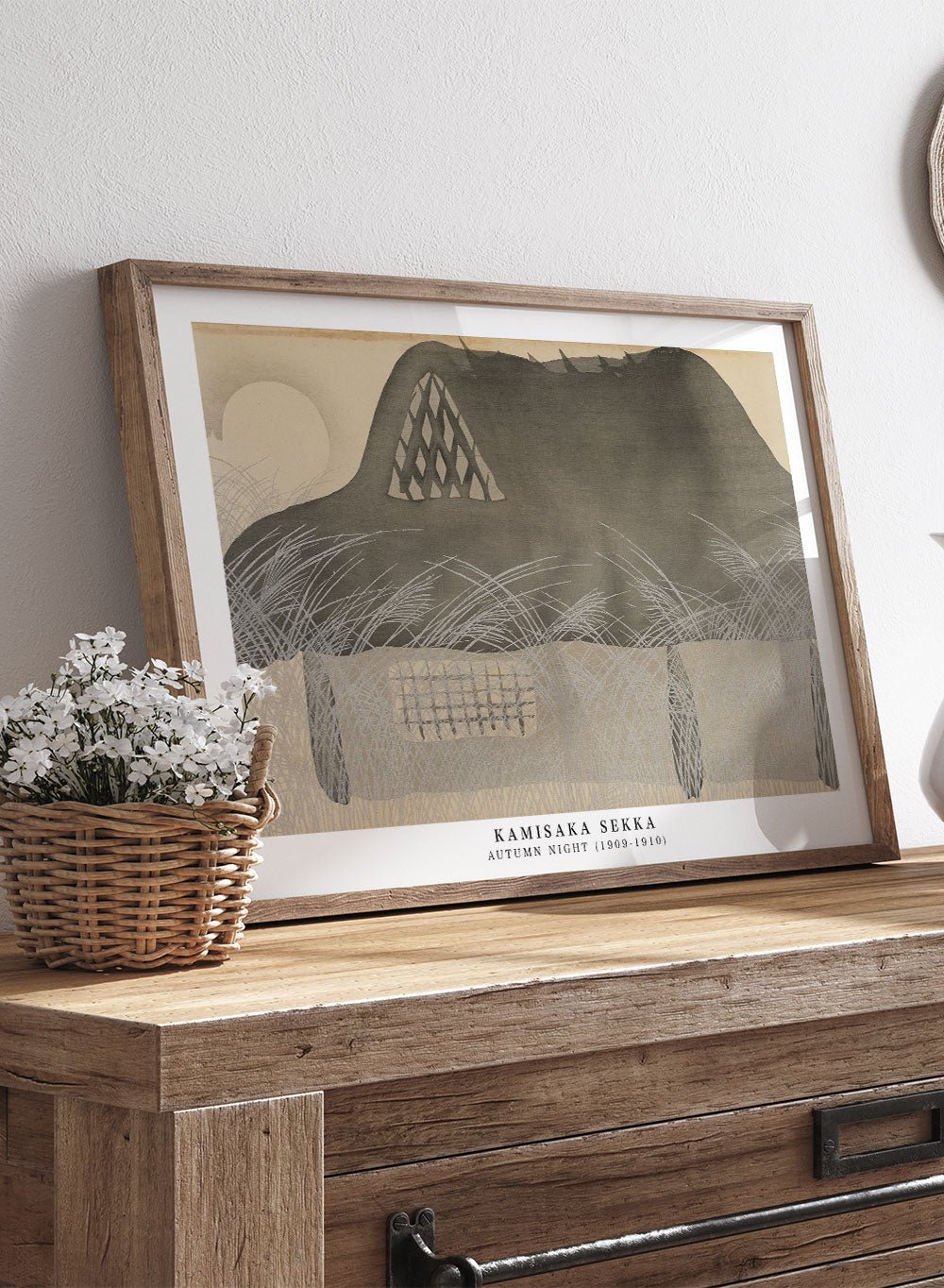 Kamisaka Sekka "Autumn Night" Art Print_Sugar & Canvas