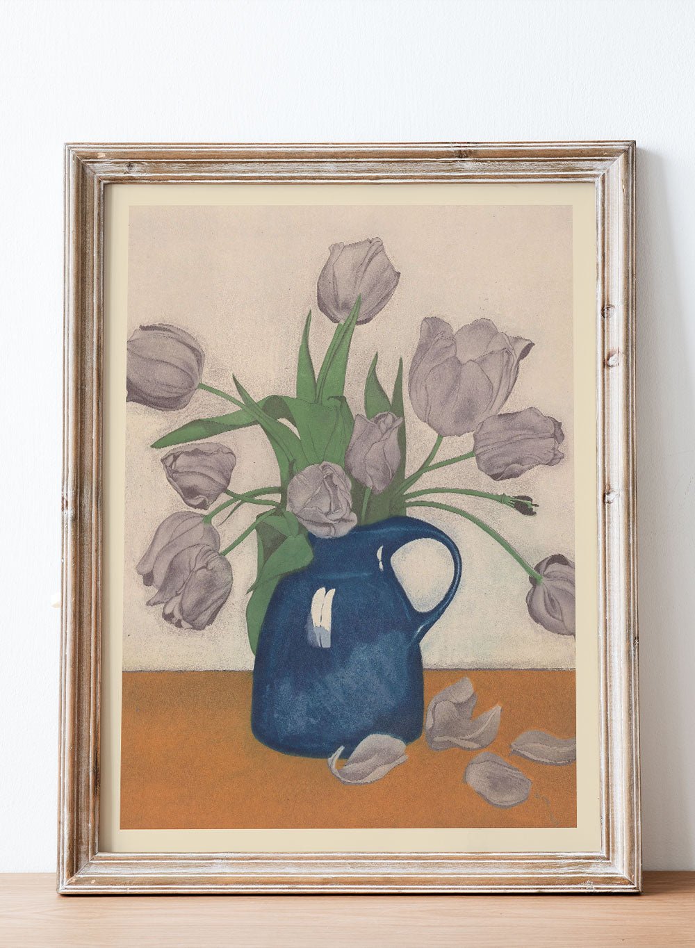 "Tulips in a Vase" Art Print_Sugar & Canvas