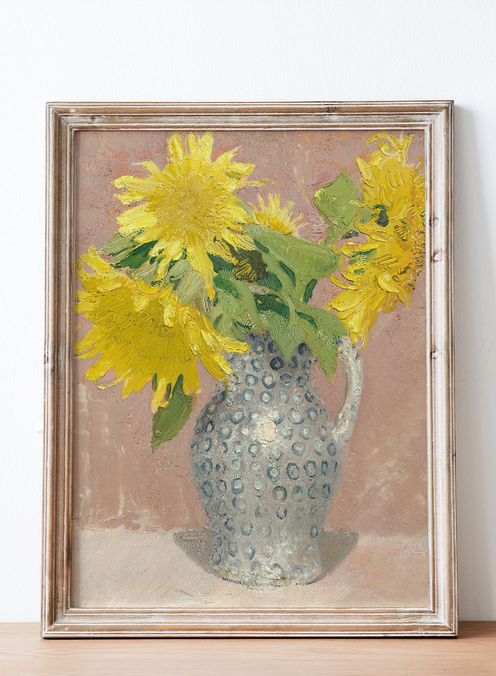 "Sunflowers in Vase" Art Print_Sugar & Canvas