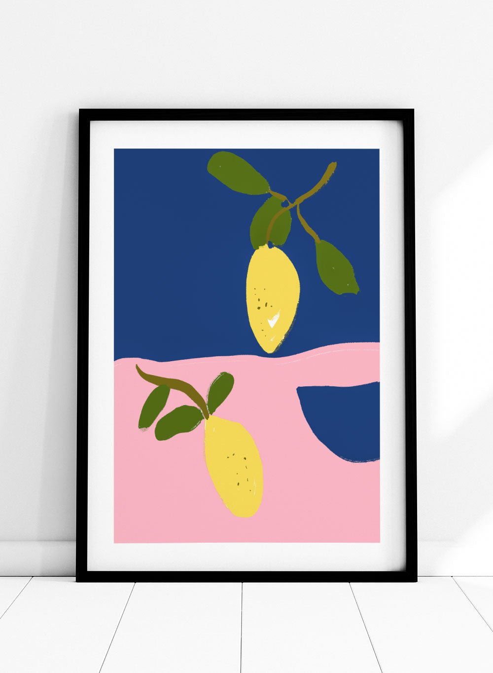 'Lemon Pop' Aesthetic Art Print_Sugar & Canvas