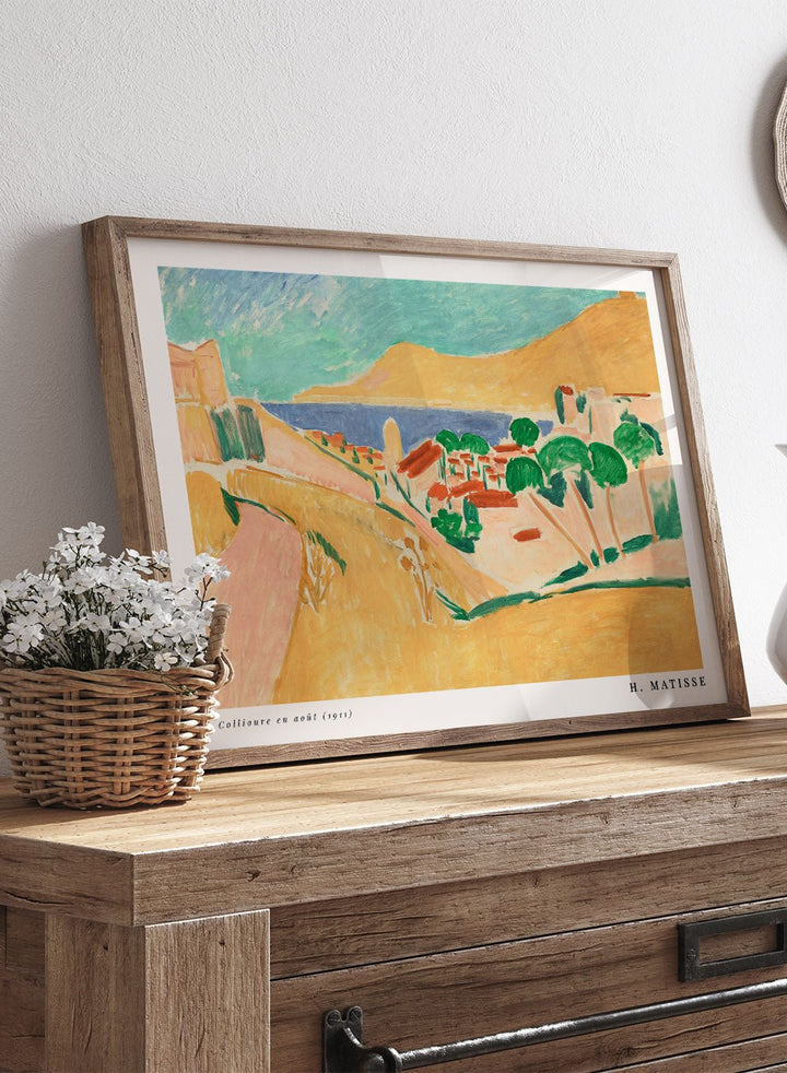 Henri Matisse Collioure in August Art Print_Sugar & Canvas