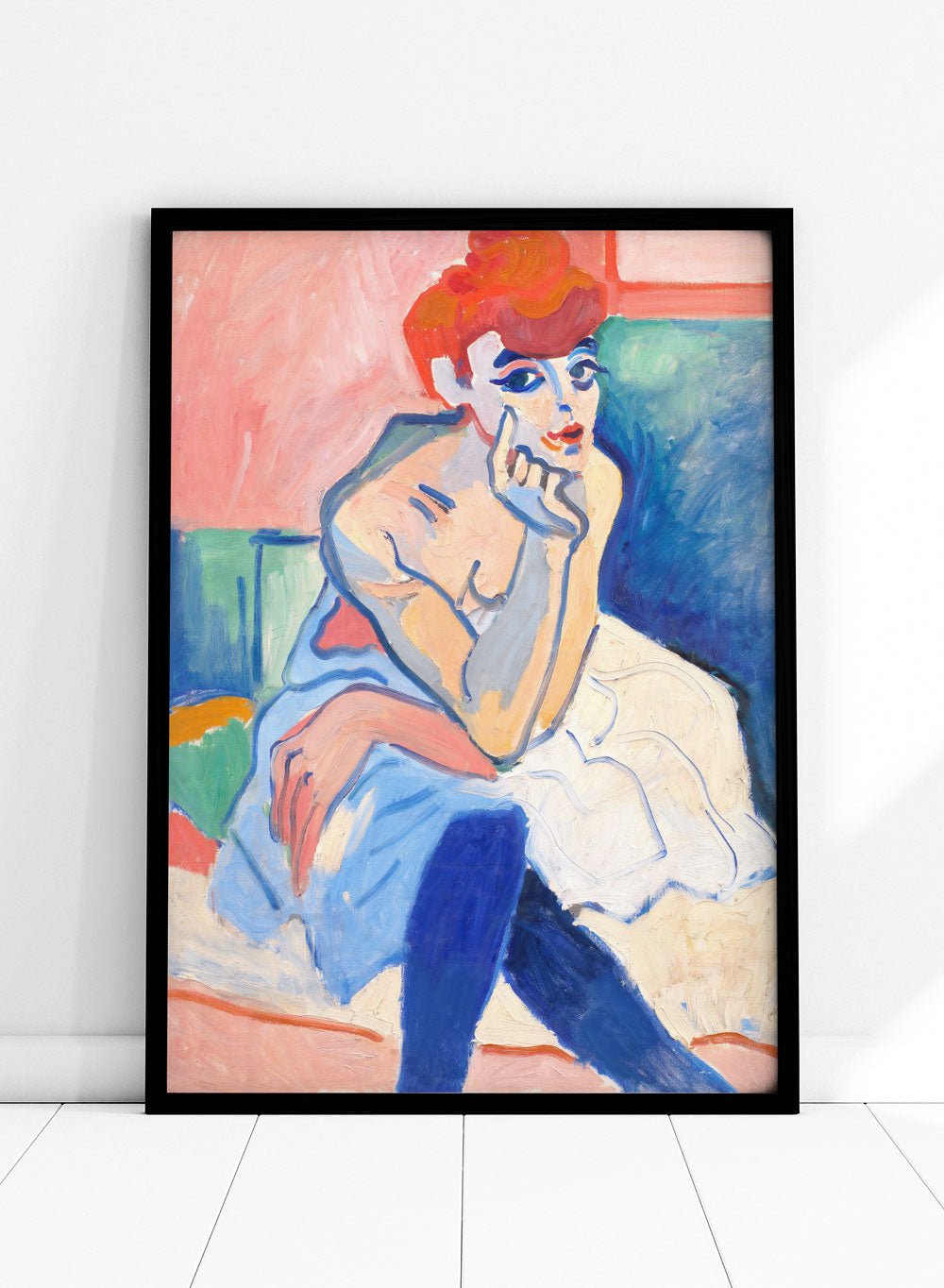 André Derain Woman in a Chemise 1906 Print AD01_Sugar & Canvas