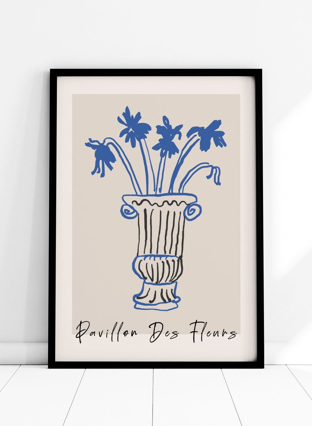 'Spiraled Vase' Aesthetic Art Print_Sugar & Canvas