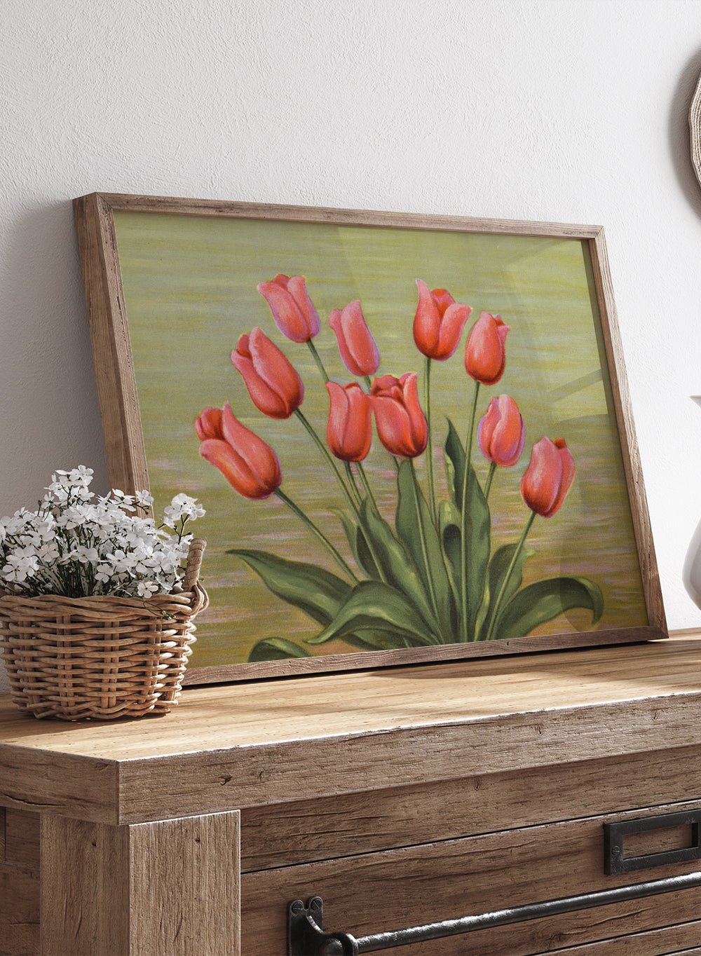 "Red Tulip" Art Print_Sugar & Canvas