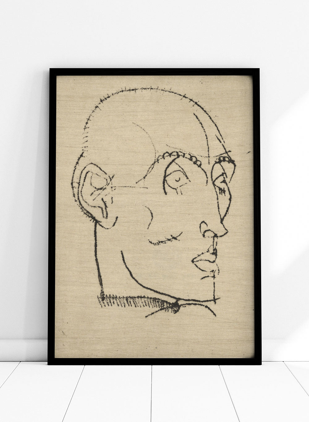 Egon Schiele Portrait of a Man 1914 Art Print ES07_Sugar & Canvas