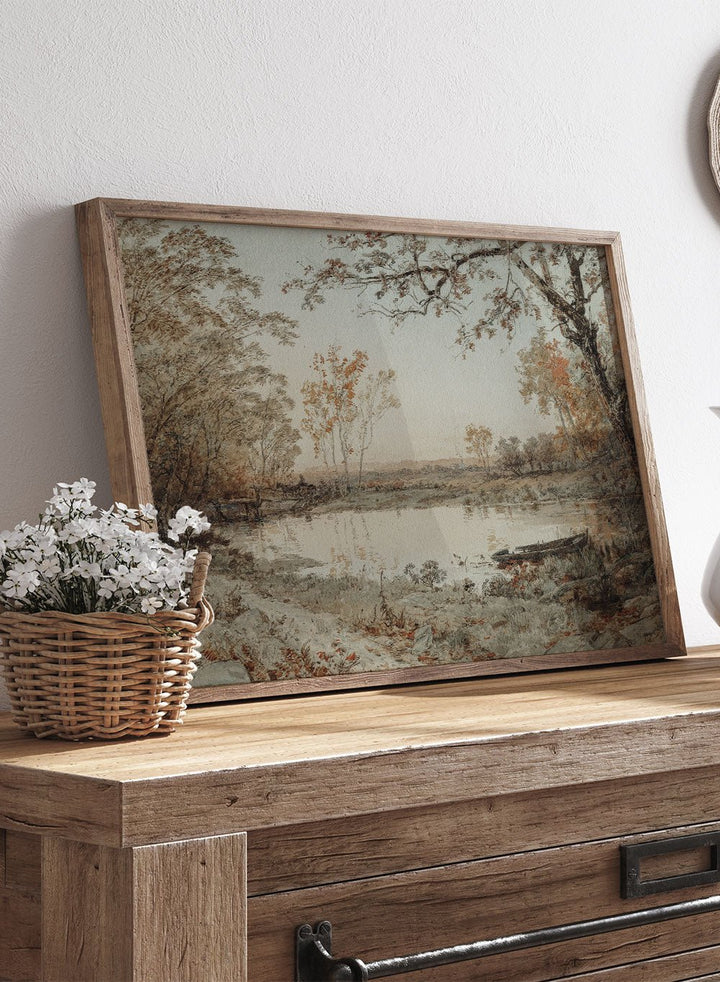 "Landscape (Hastings - on - Hudson)" Art Print_Sugar & Canvas