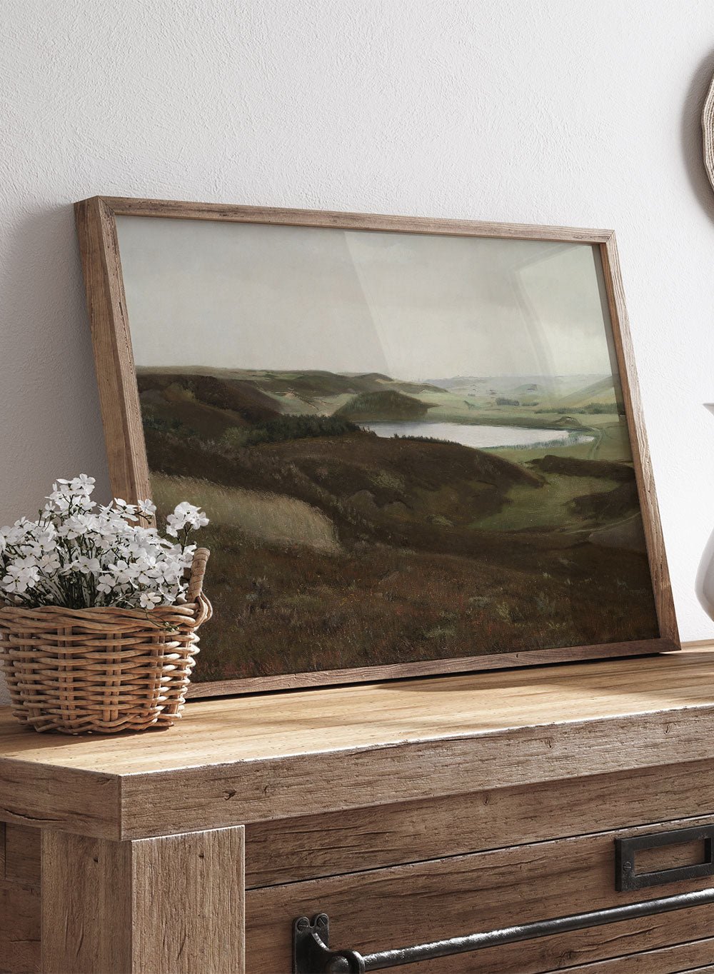 "A Landscape near Bryrup, Jutland" Art Print_Sugar & Canvas