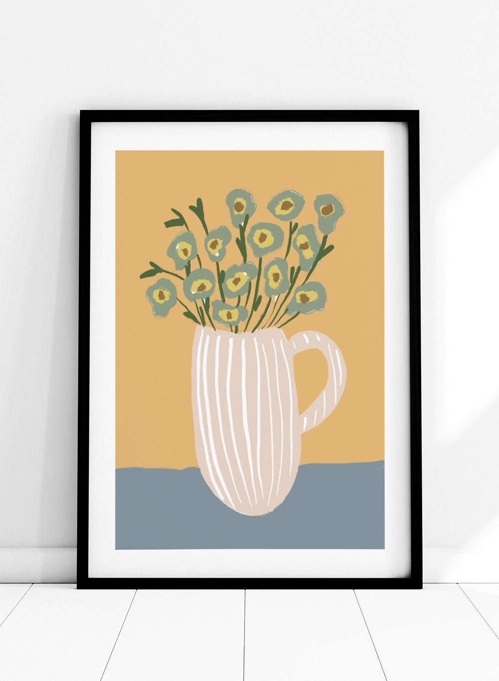 'The Abstract Bouquet' Aesthetic Art Print_Sugar & Canvas