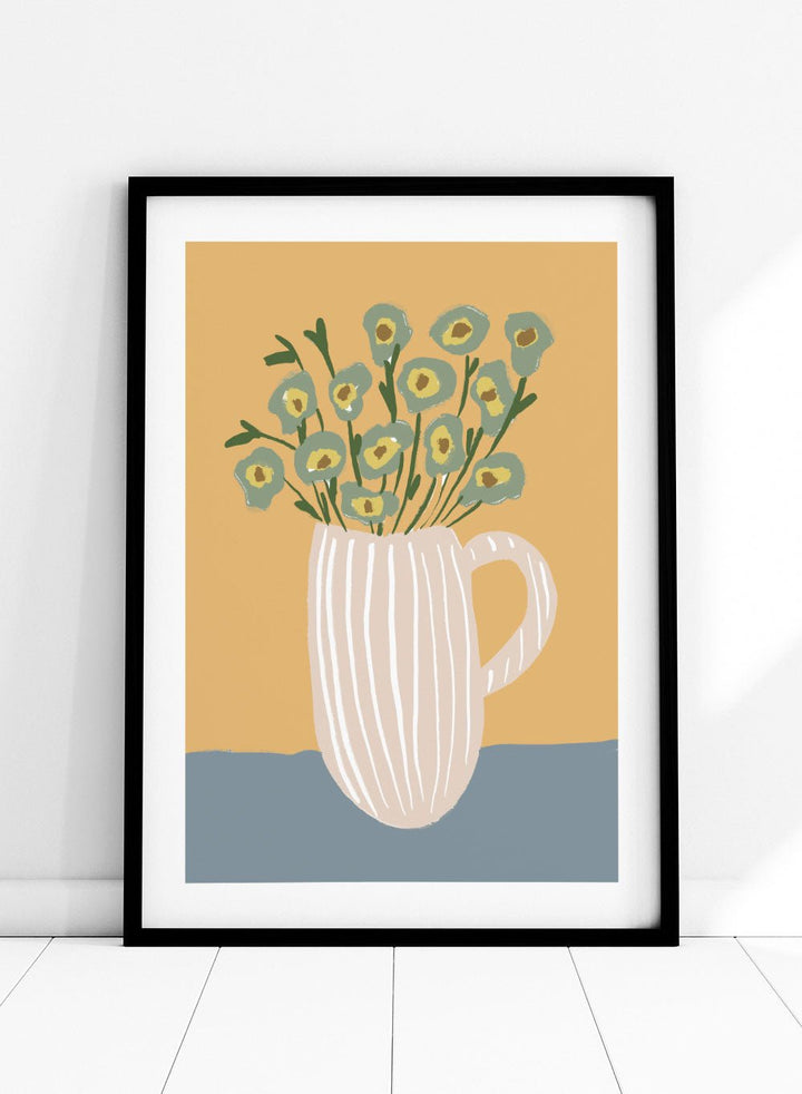 'The Abstract Bouquet' Aesthetic Art Print_Sugar & Canvas